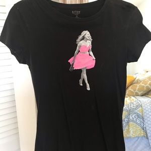 Black short sleeve Sex and the city shirt